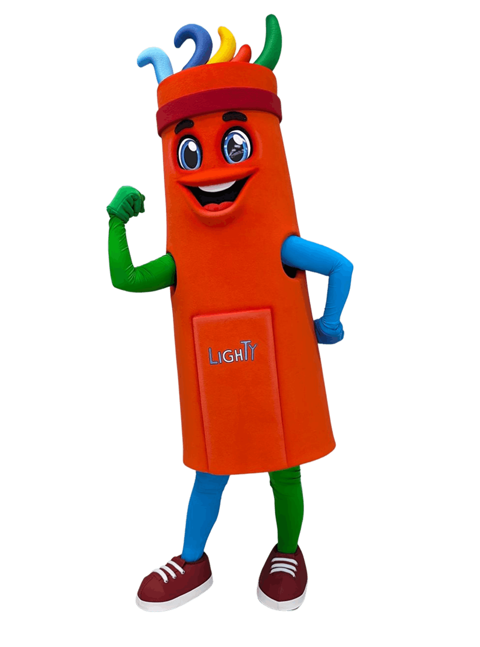 LIGHTY Mascot Costumes